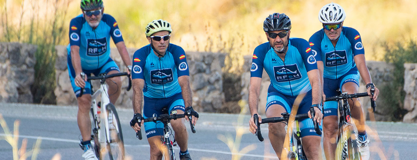 Componentes del Equipo de Ultraciclismo Cartagena - Grupo Ricardo Fuentes